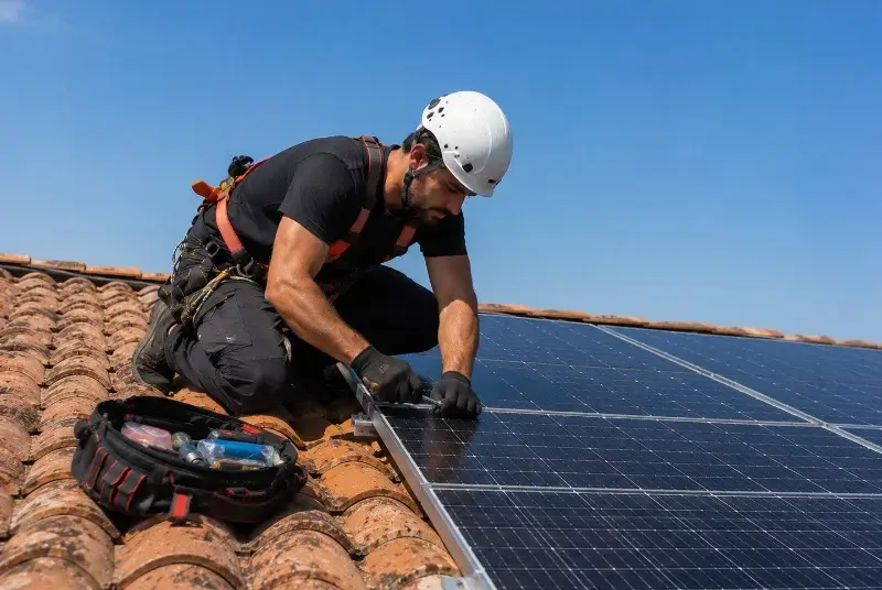 Maintenance et monitoring de panneaux solaires à Faverges-Seythenex