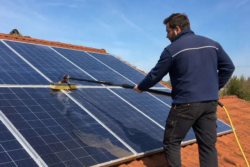 Nettoyage et entretien de panneaux solaires à Faverges-Seythenex
